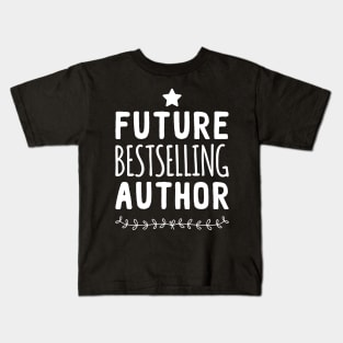 Future Best selling Author Kids T-Shirt